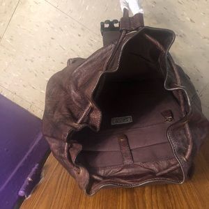 Frye leather book bag. Brand new never been used